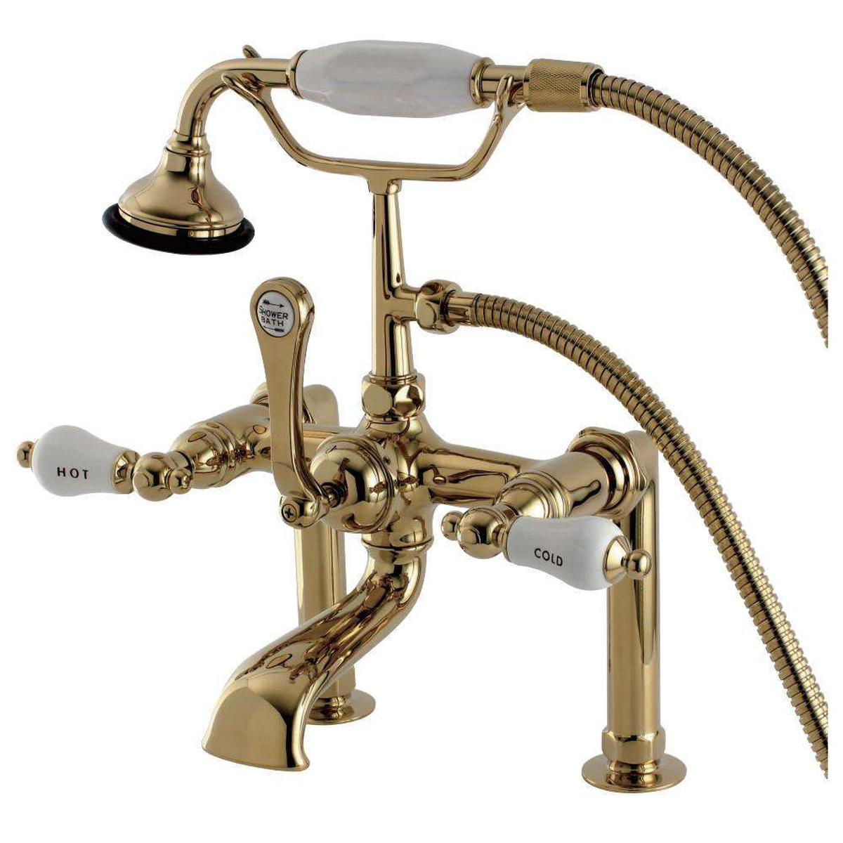 Aqua Vintage AE107T2 Vintage Deck Mount Clawfoot