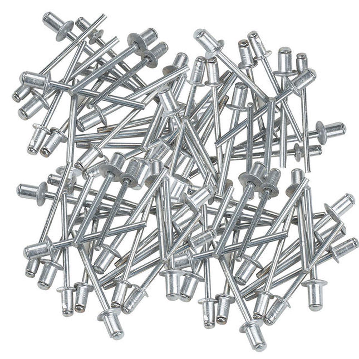 Clarke 3111805 Pk100 Pop Rivets 4.8mm x 9.6mm