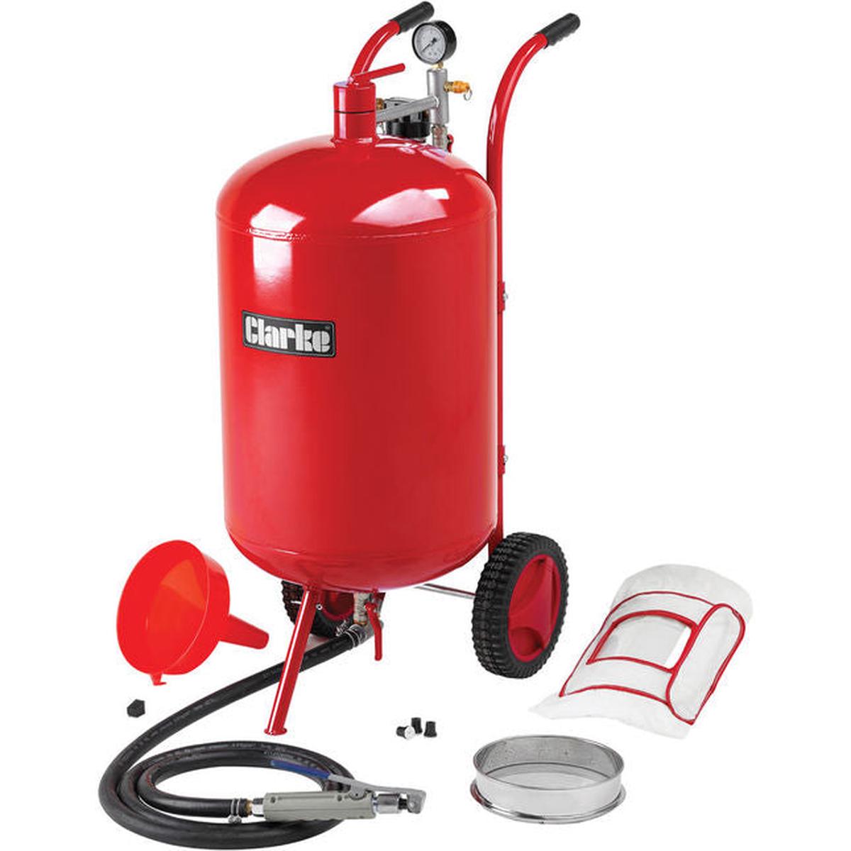 Clarke 7640134 CPSB200B 63L Pressurised Sandblaster