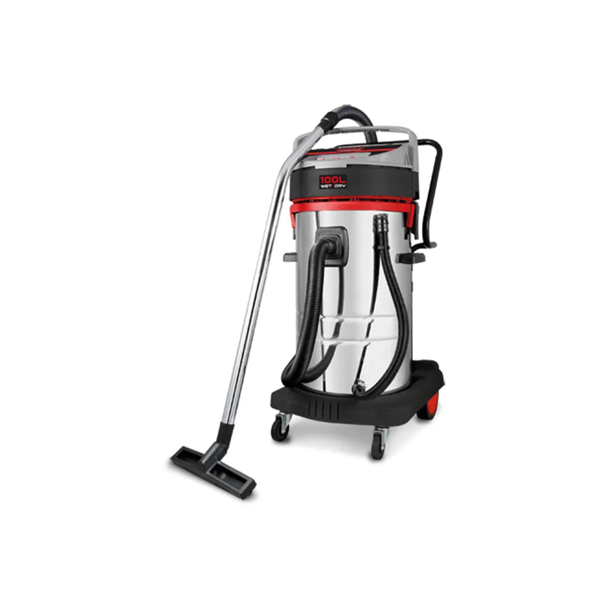 Crown CT42031 100L 3000W Industrial Wet & Dry Vacuum Cleaner