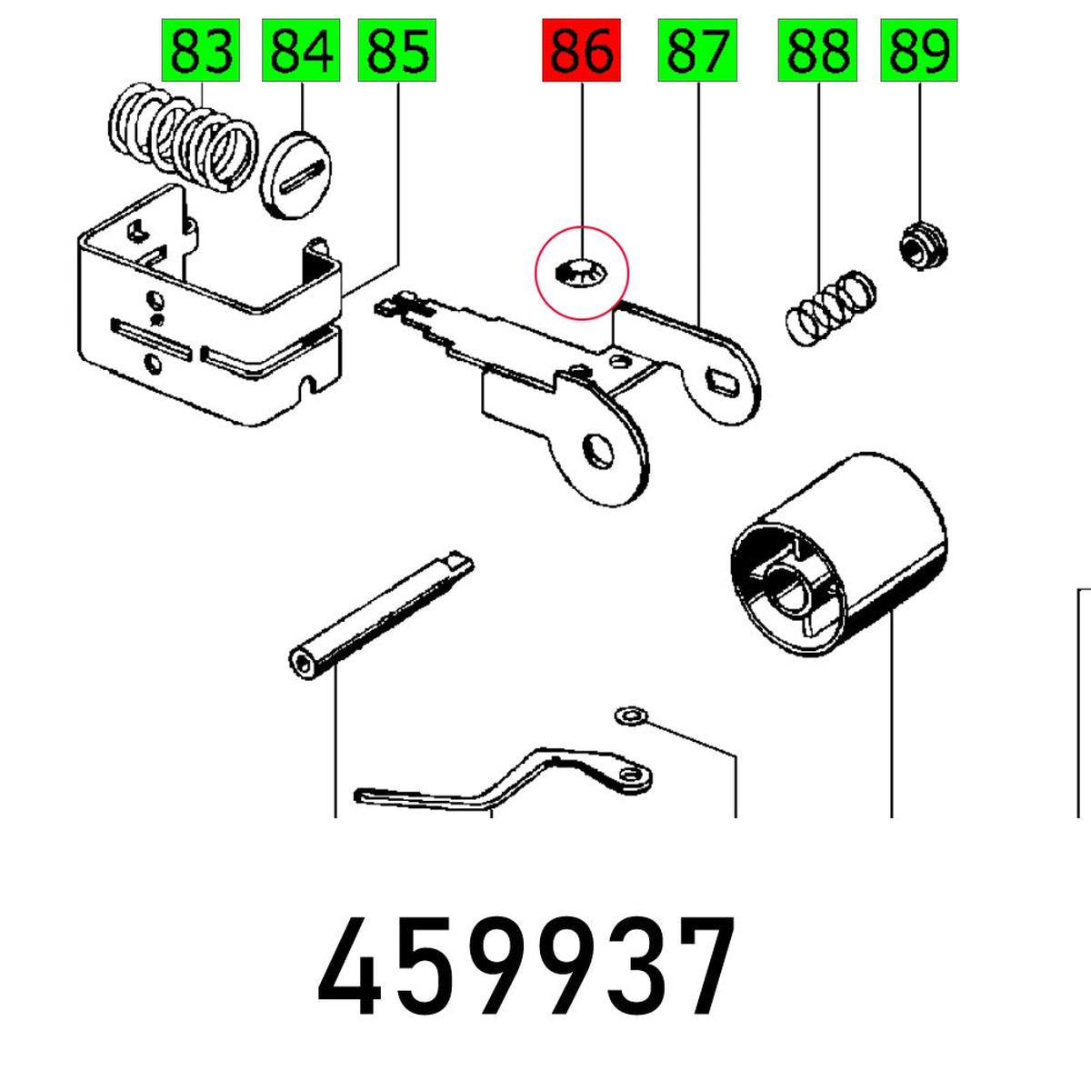 Festool, Lock Washer 6mm Quicklock, FES459937