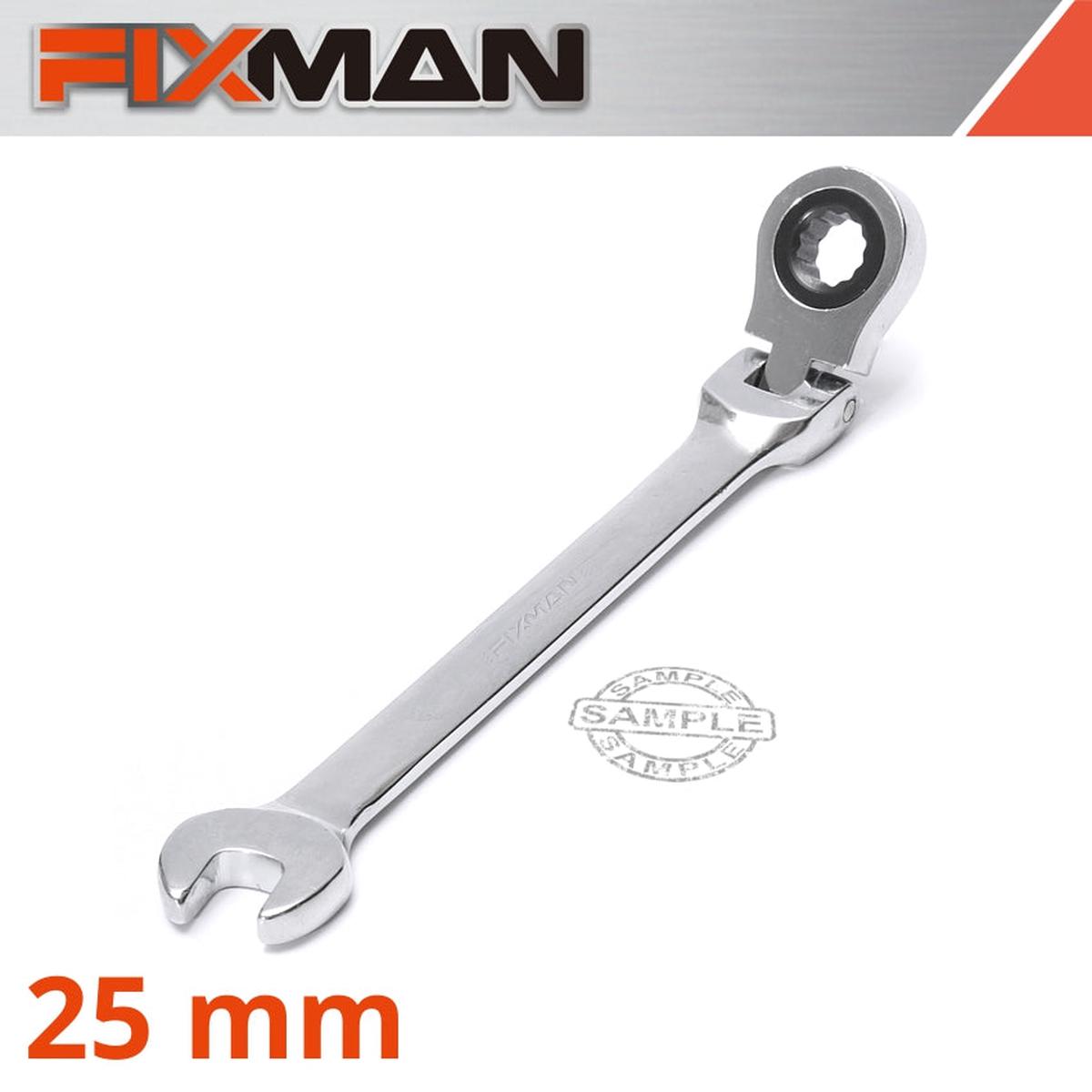 FIXMAN FIXMAN FLEXIBLE RATCHET COMBINATION WRENCH 25MM FIX B0718
