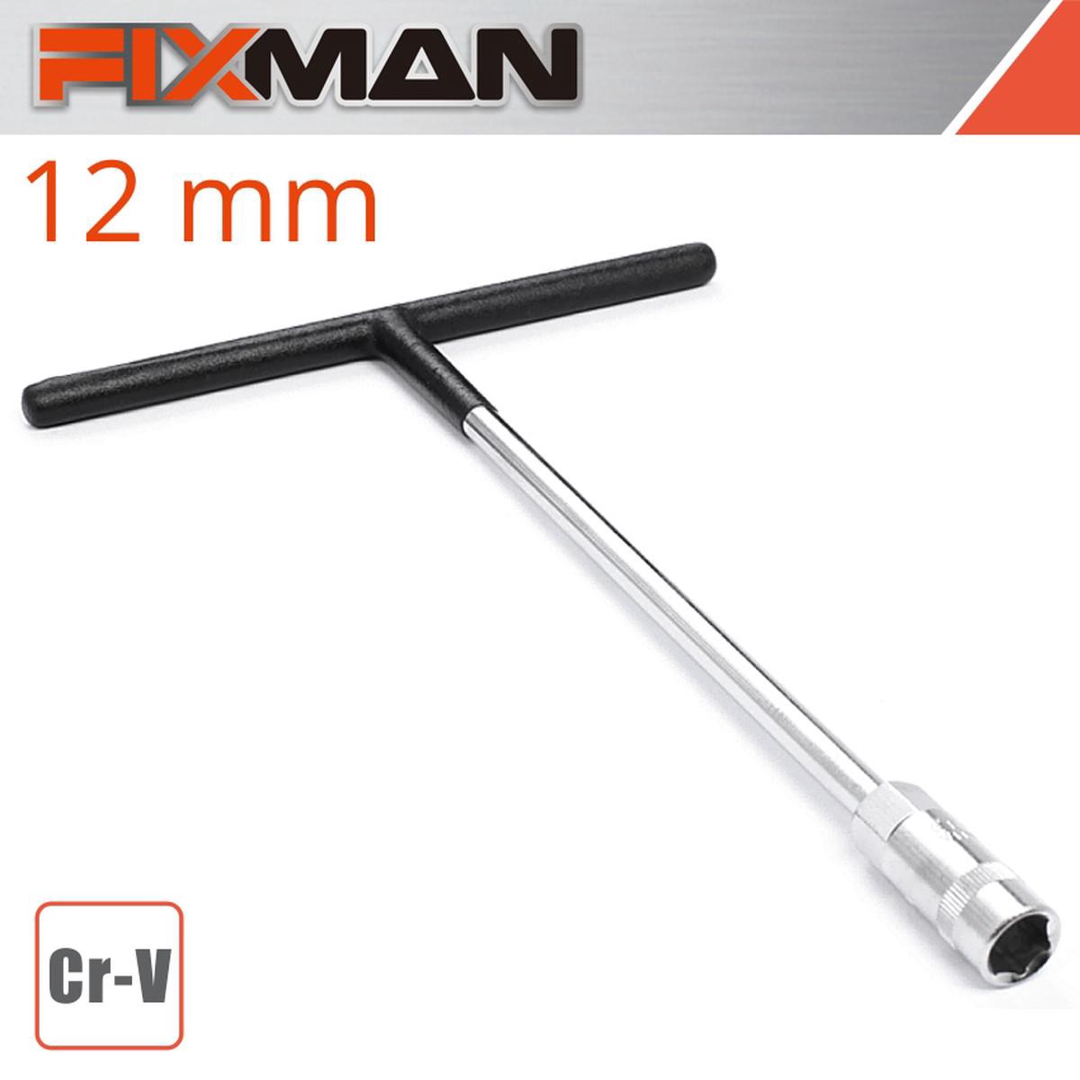 FIXMAN T BAR 12MM SOCKET WRENCH FIX B1003