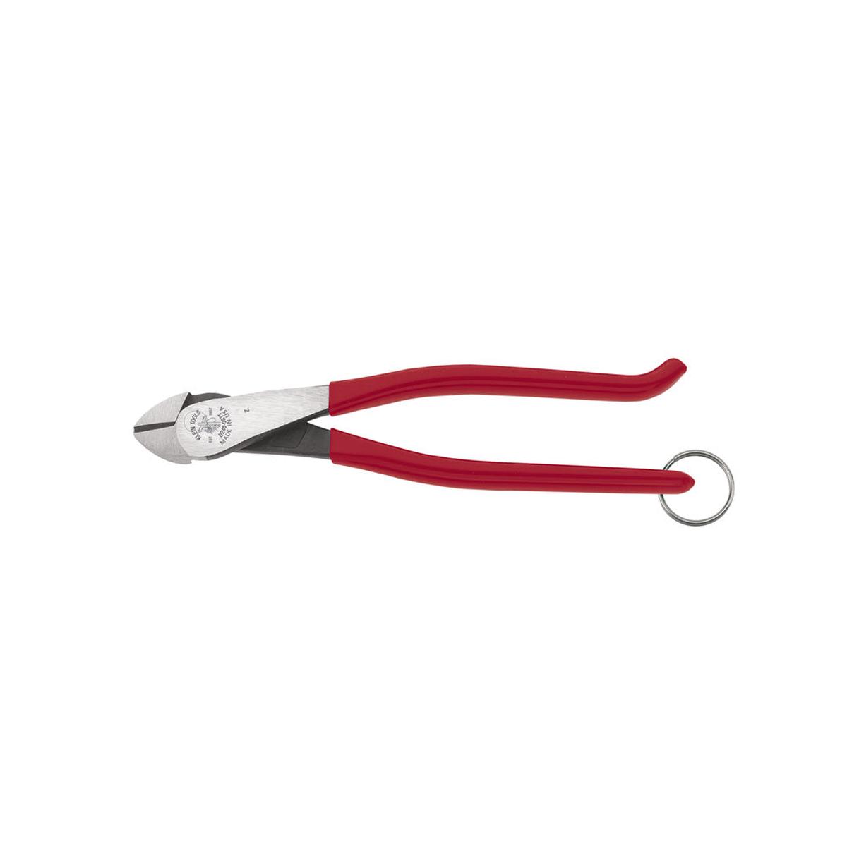 Klein Tools D248-9STT Diagonal Cutting Pliers, Rebar Work w/Tether Ring