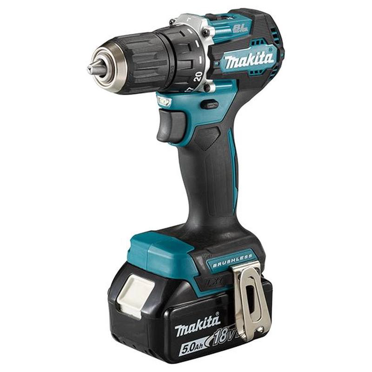Makita DDF487Z 18V Cordless Driver Drill Compact Brushless Performance