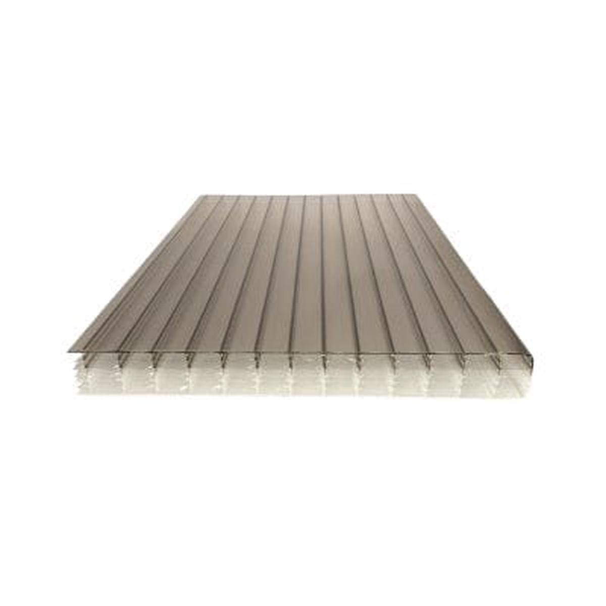 Multiwall Polycarbonate Sheet Bronze/Opal 4000mm x 1050mm x 25mm