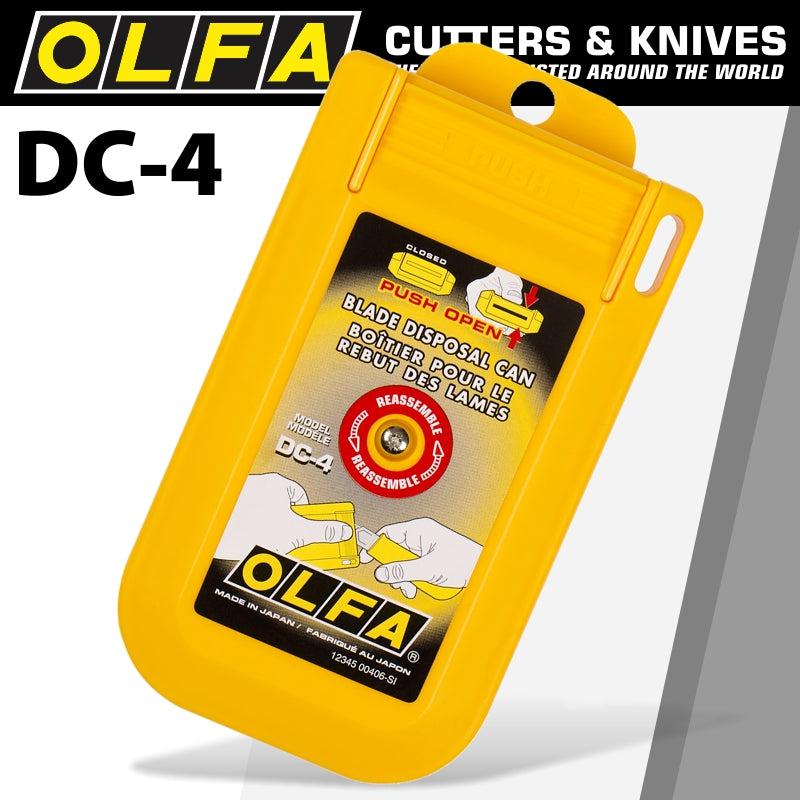 OLFA OLFA BLADE DISPOSAL CASE WITH PUSH-OPEN LID OLF DC-4