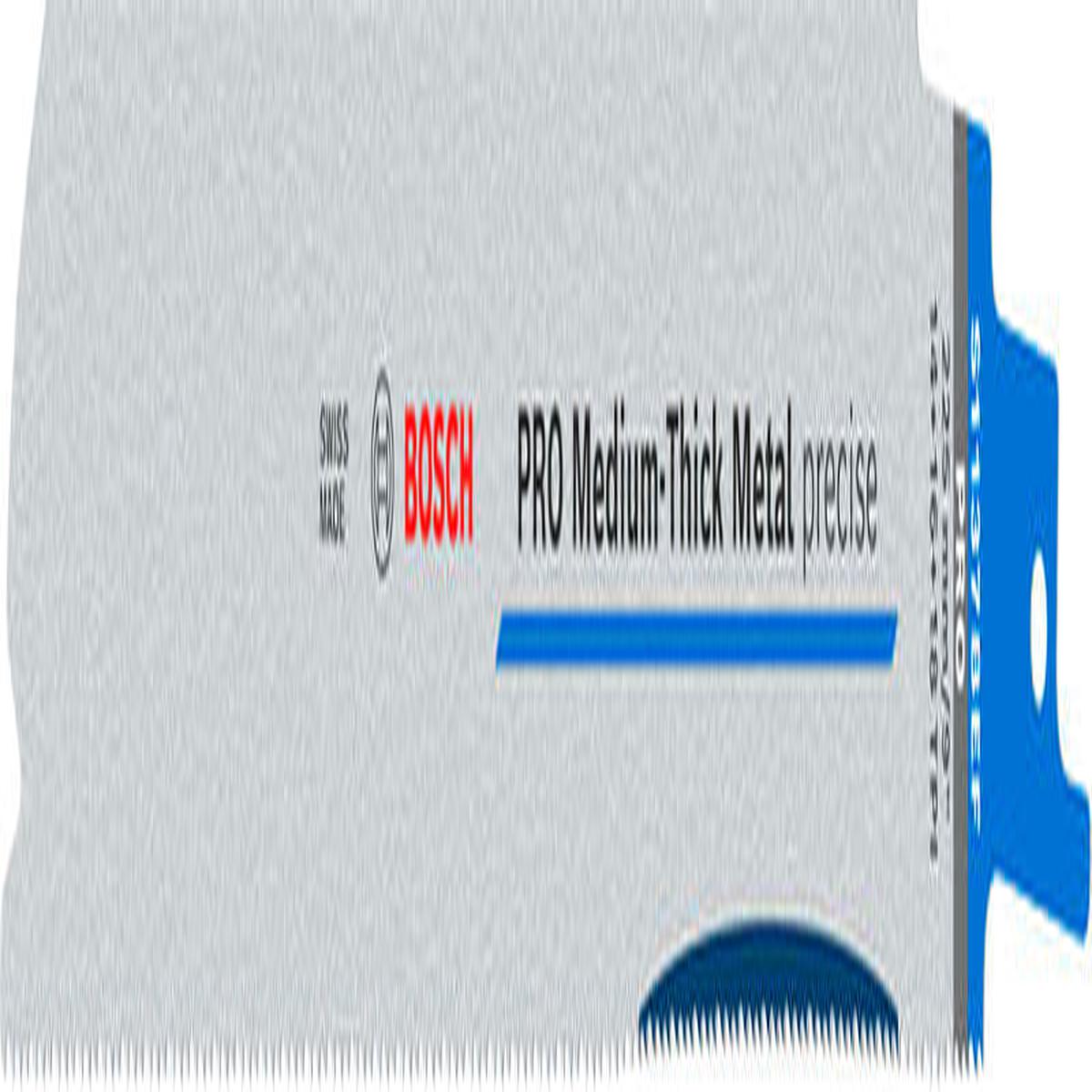 PRO Medium-Thick Metal precise S1137BEF Blade, 1.1 x 25 x 225 mm, 5 pcs