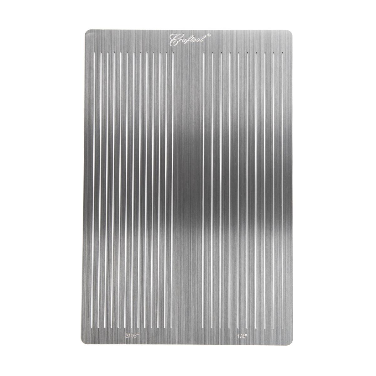 Stainless Steel Fringe Cutting Template