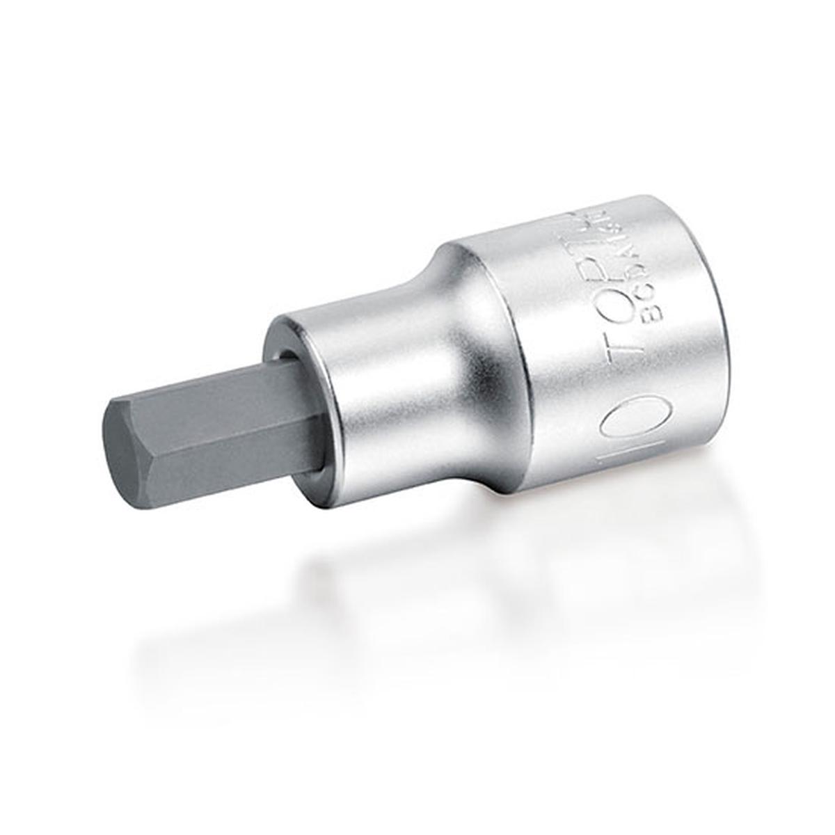 TOPTUL  1/2 X 1/4 HEX BIT SOCKET        BDDA1608