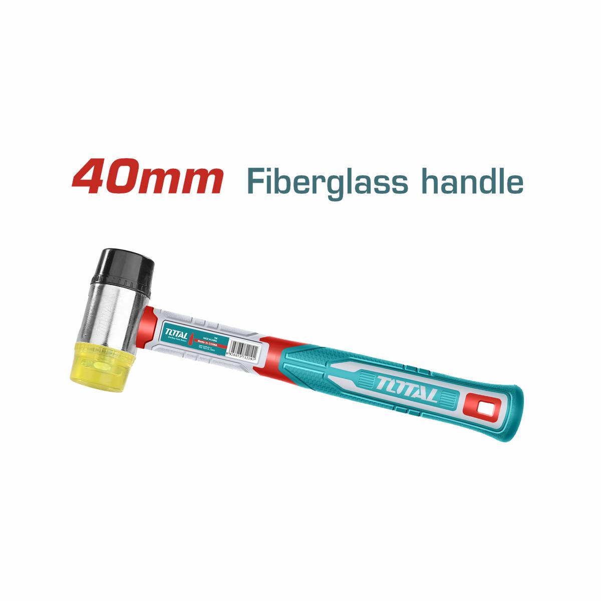 Total Rubber and Plastic Hammer 40mm THRUH6940