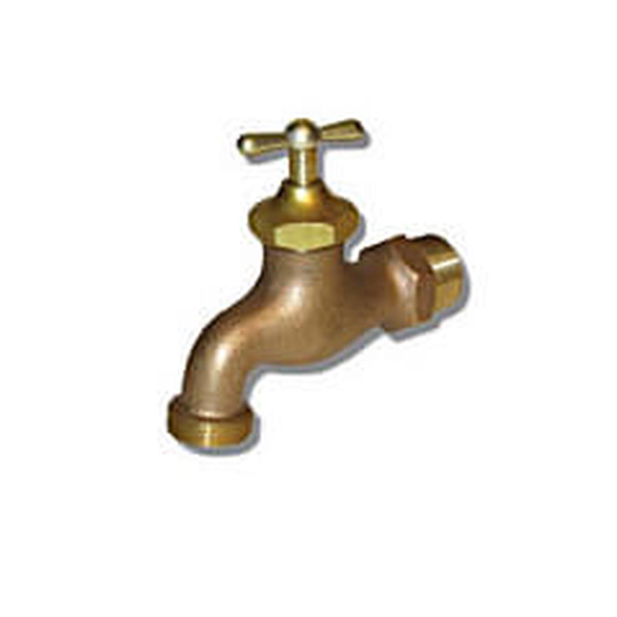 348221 MIP Lead Free Hose Bibb Rough Brass