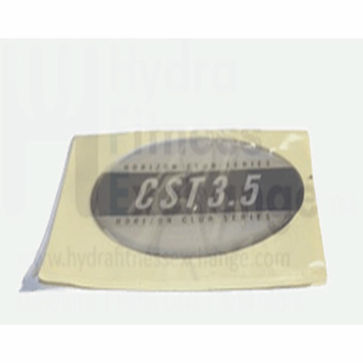 Horizon Fitness TM160 CST3.5 Treadmill Motor Cover Decal 006251-BX