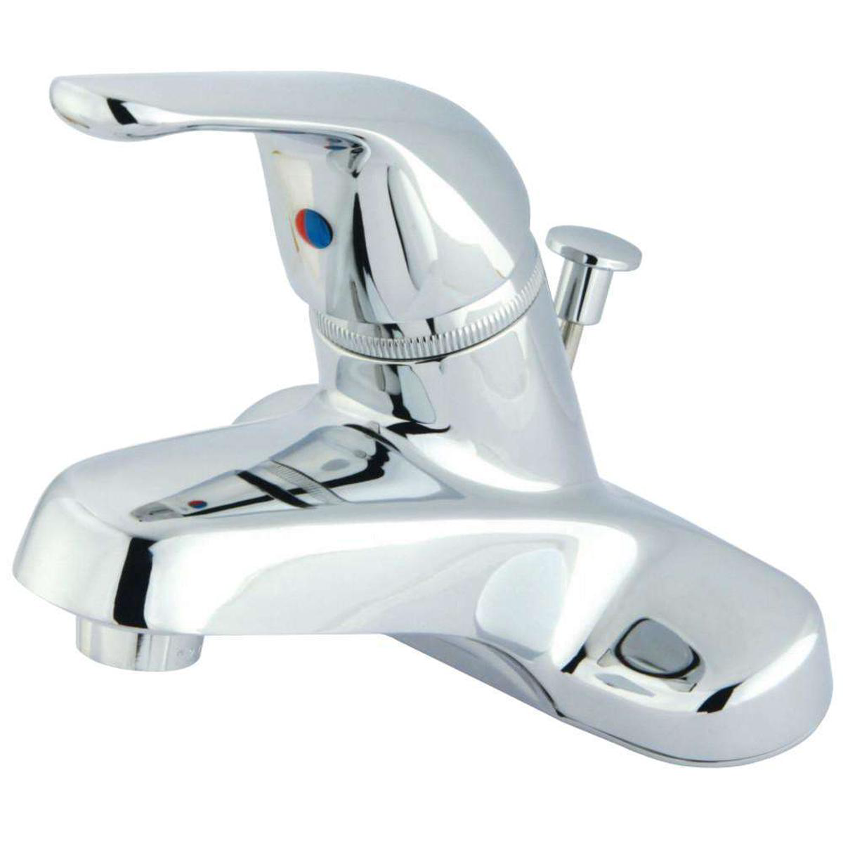 Kingston Brass GKB541 Single-Handle 4 in Centerset Bathroom Faucet Polished Chrome