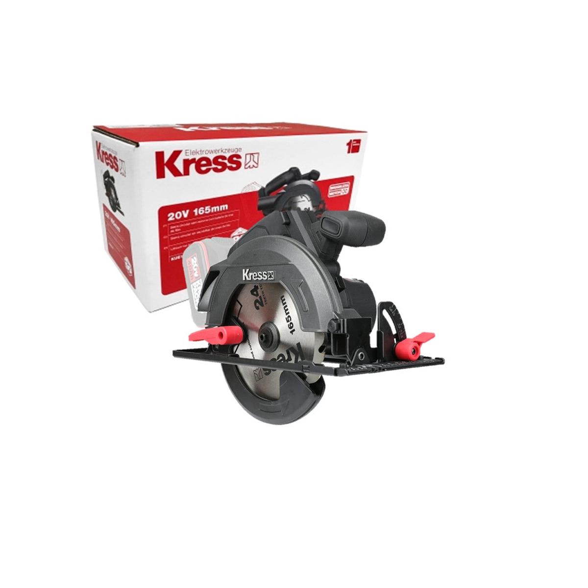 Kress Circular Saw BL 165mm 20V TOOL ONLY