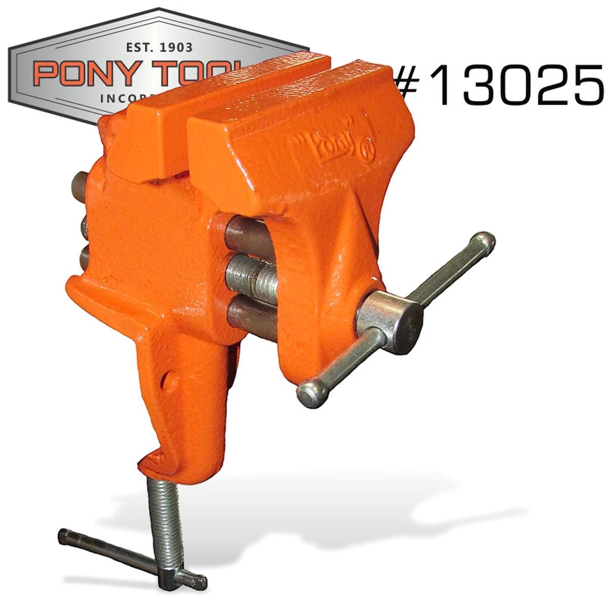 PONY PONY 2 1/2' 64MM LIGHT-DUTY CLAMP-ON VICE AC13025