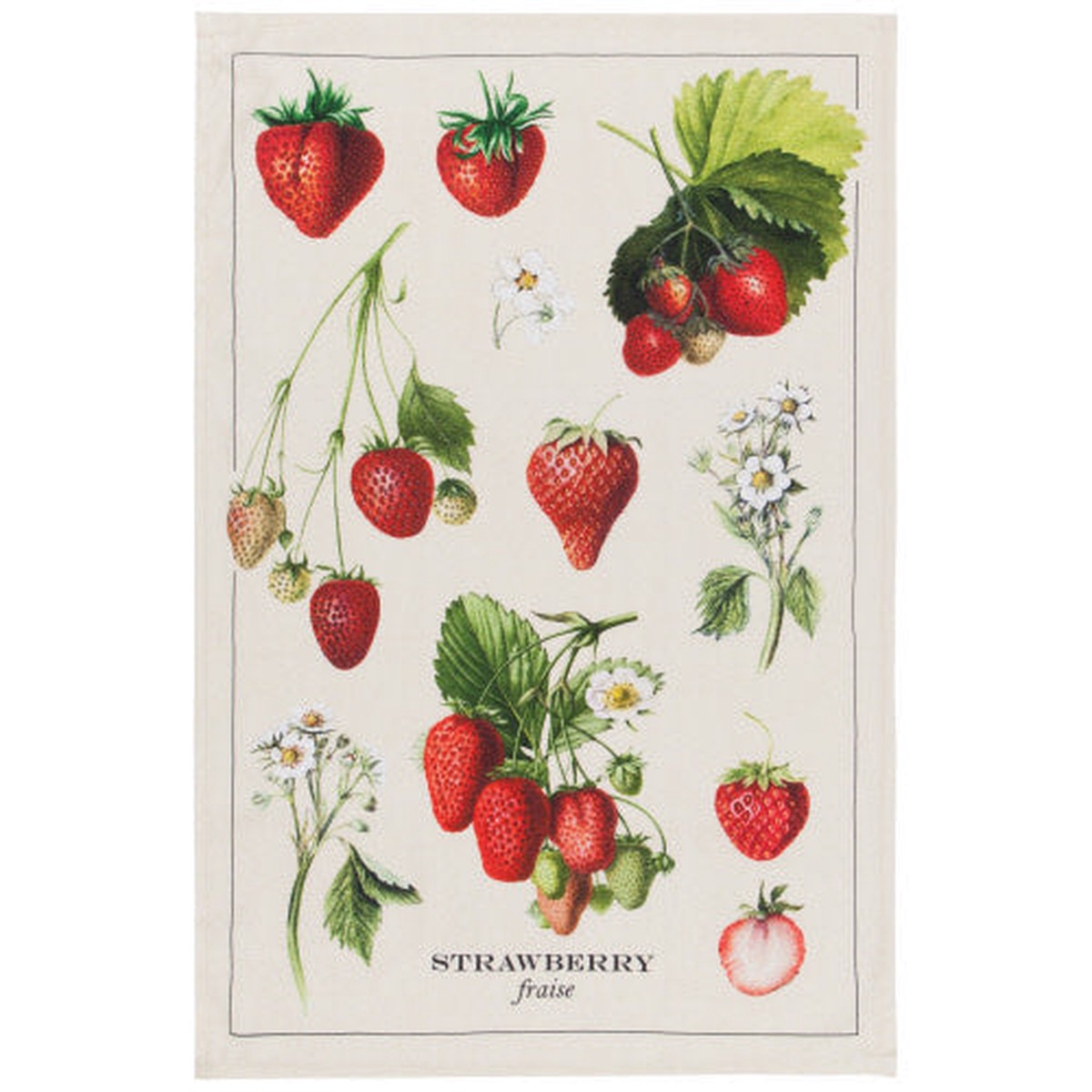 Tea Towel - Vintage Strawberries