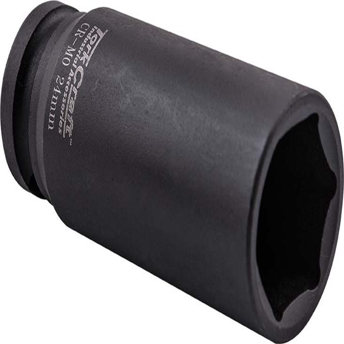 TORK CRAFT 23MM 1/2' DRIVE 6PT DEEP IMPACT SOCKET TCIM21023