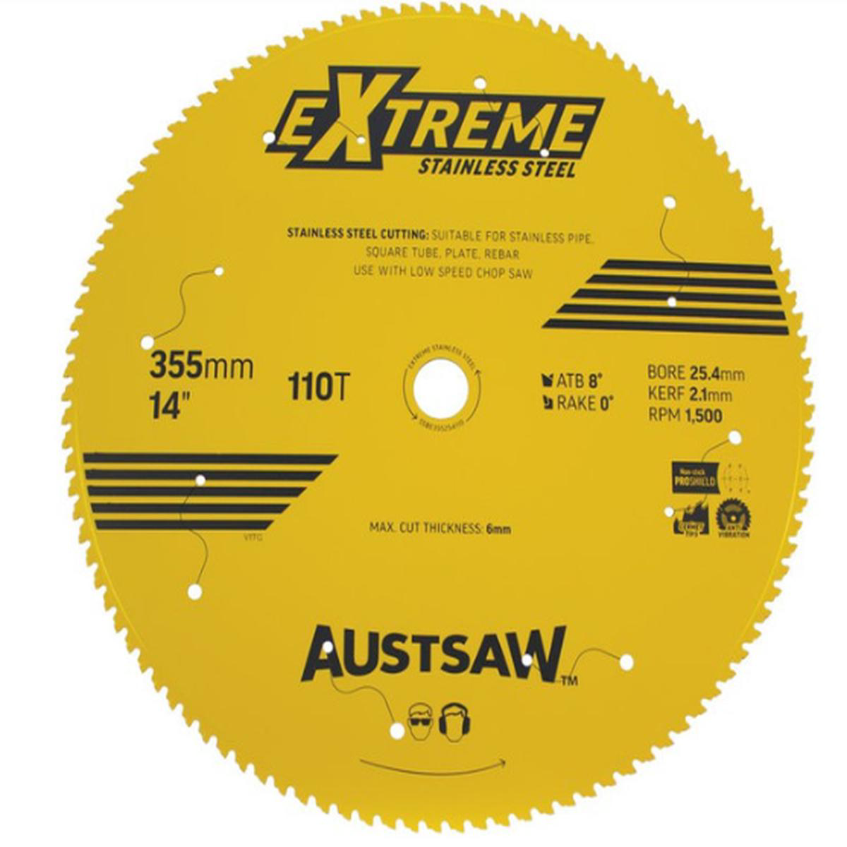 Trucut Heavy Duty Austsaw Extreme Stainless Steel Blade 135mm x 50T52T 56T 64T 96T 038 110T(Teeth) 8211 135mm x 50T 8211 10units
