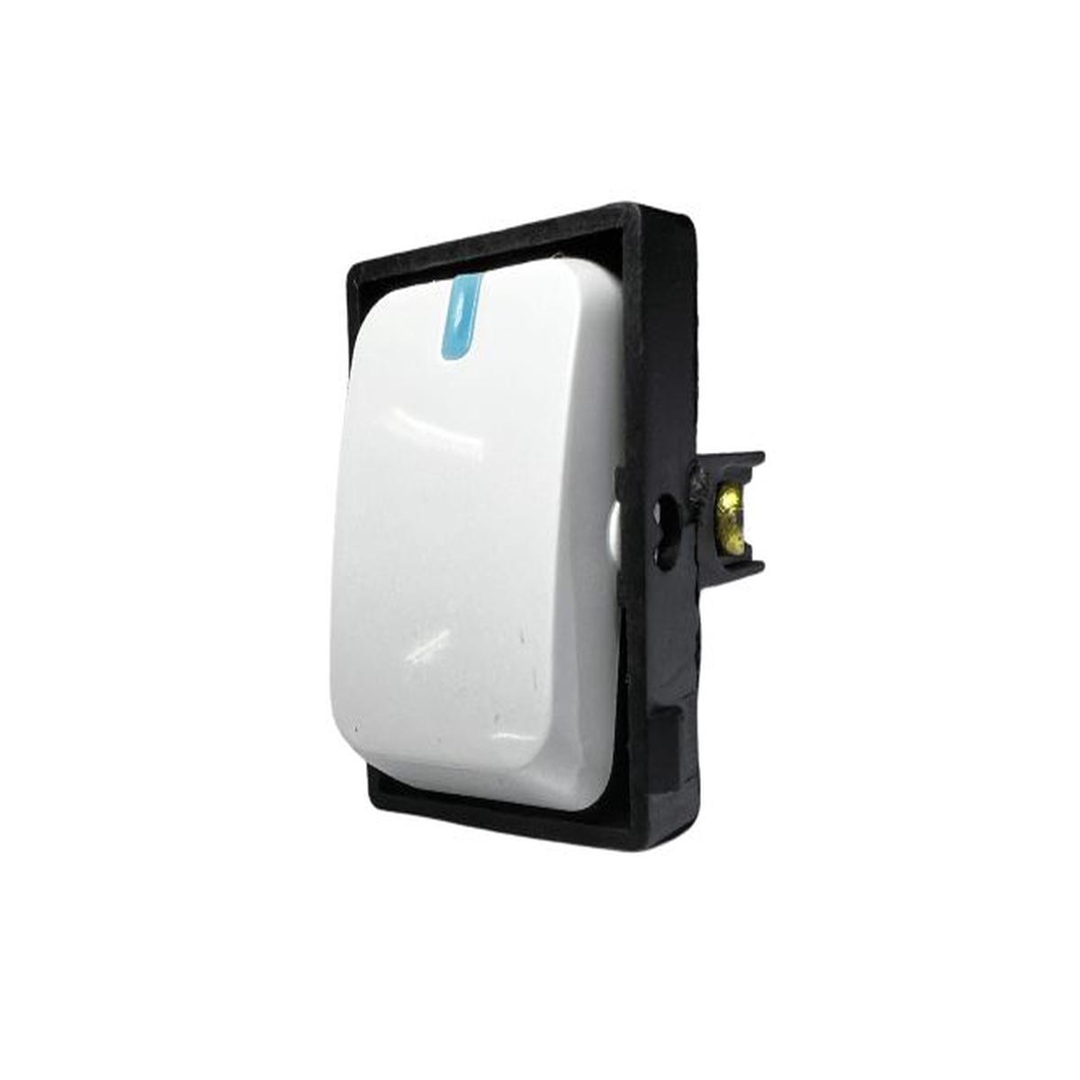 White Switch Module For Sti Series 1 P/1 W 250 V 16 A Sti 1145 M