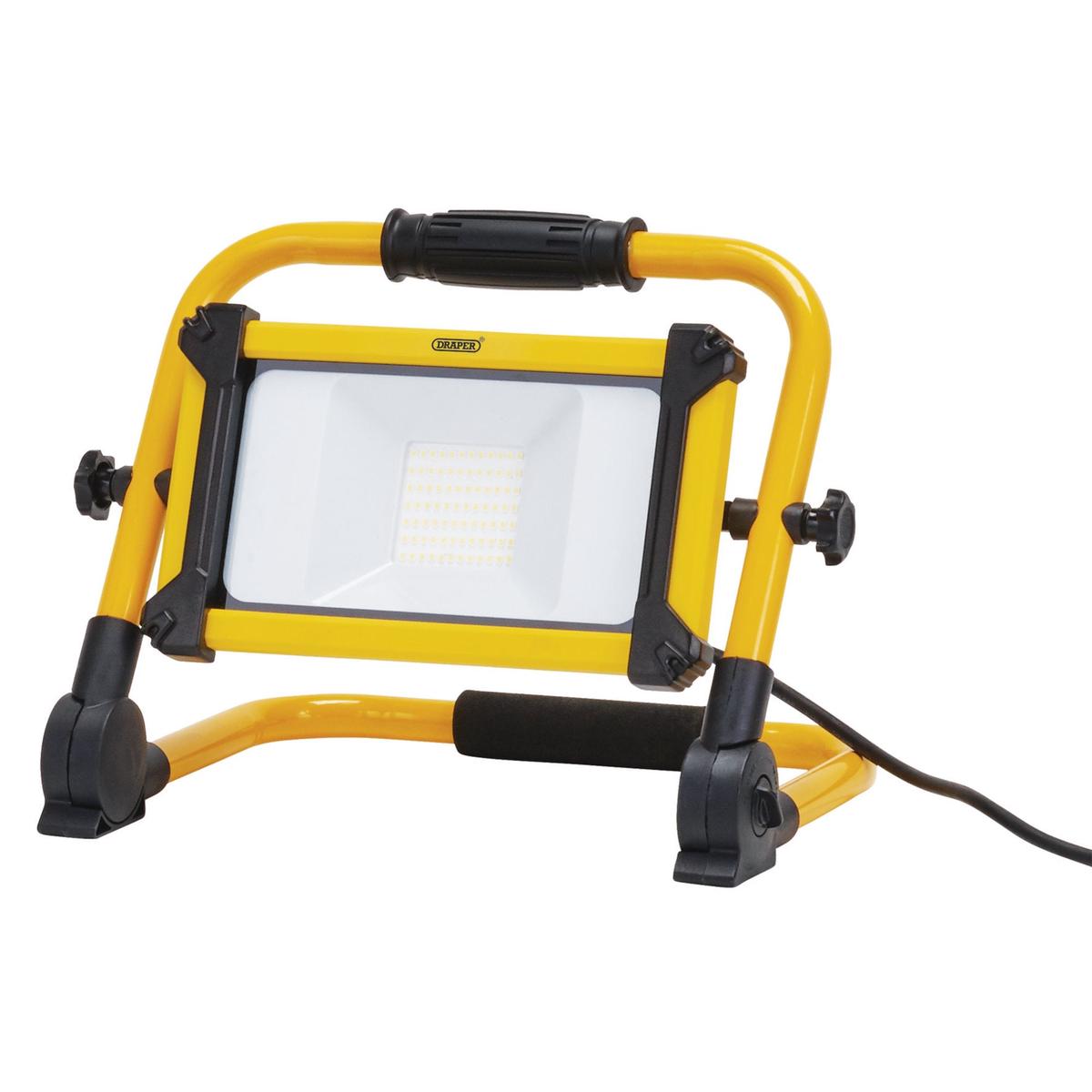 Draper 03177 230V SMD LED Folding Site Light, 10W, 1100 Lumens