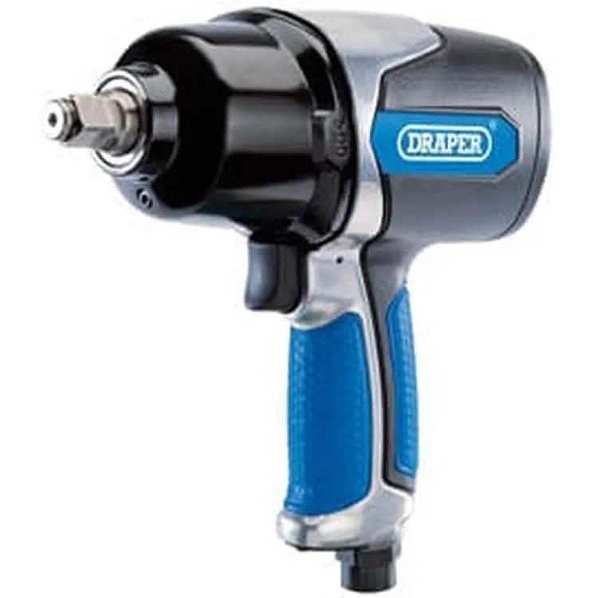 Draper Air Impact Wrench Kit, 1/2" Sq. Dr. Dr-83745