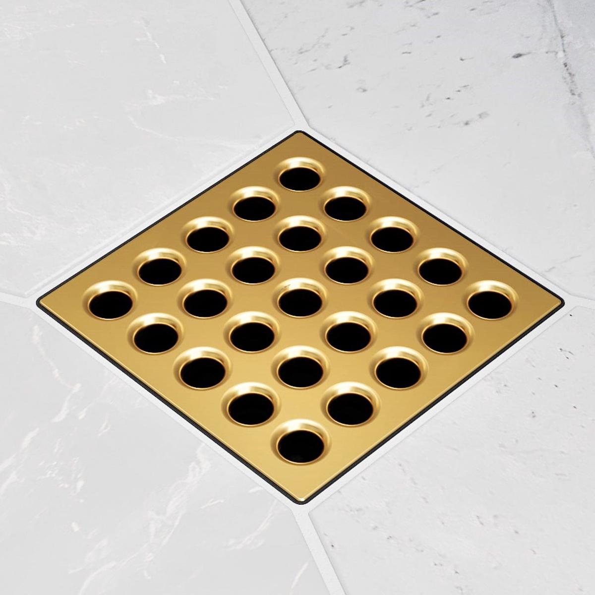 Ebbe Pro Drain Covers Champagne Gold 4 in