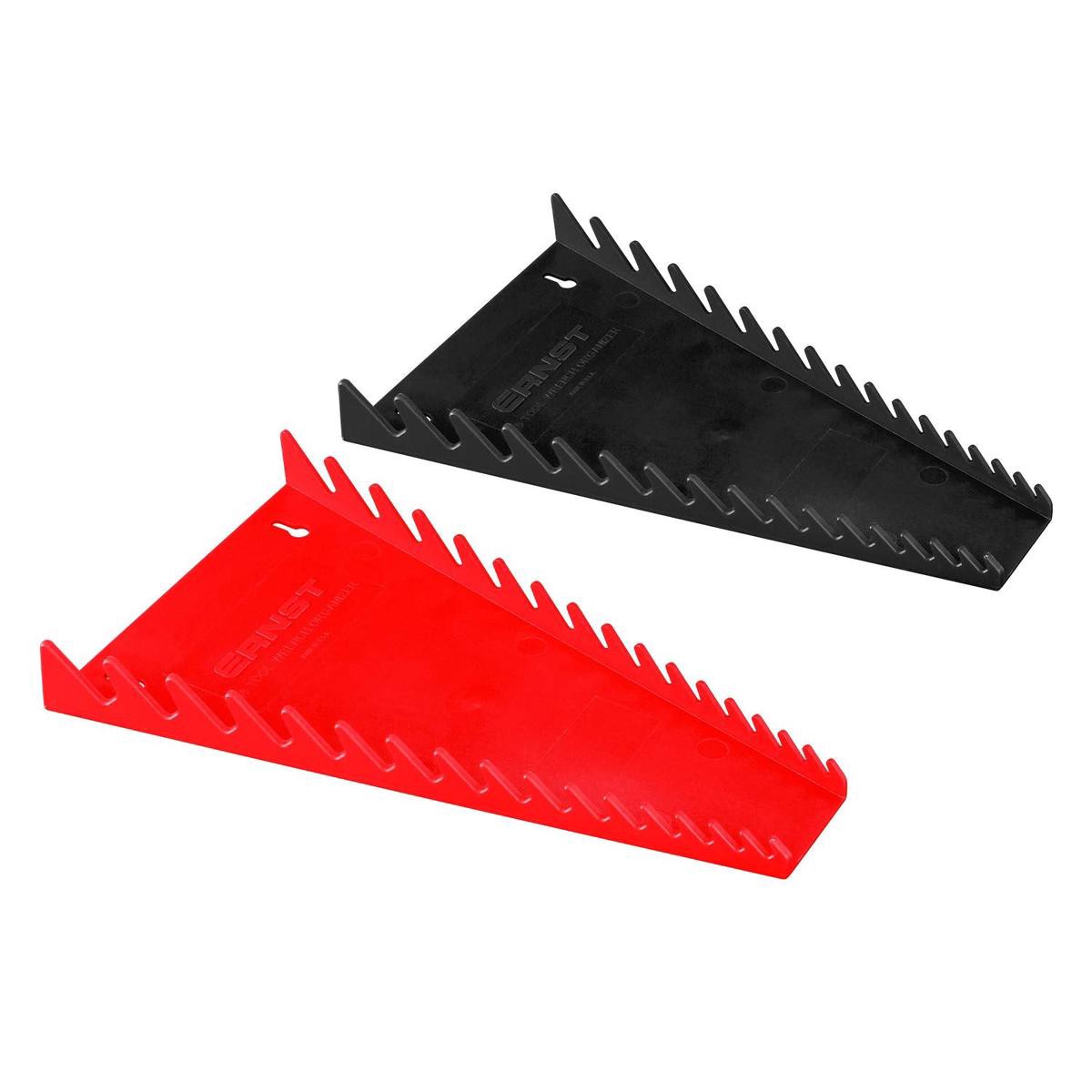 ERNST 16-Tool Wrench Trays Red and Black (8530)