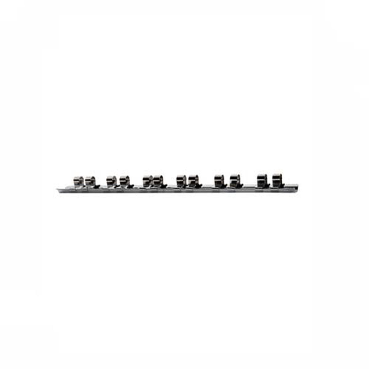 FORCE 12 DR 5PC SOCKET RAIL 160MM FO819405
