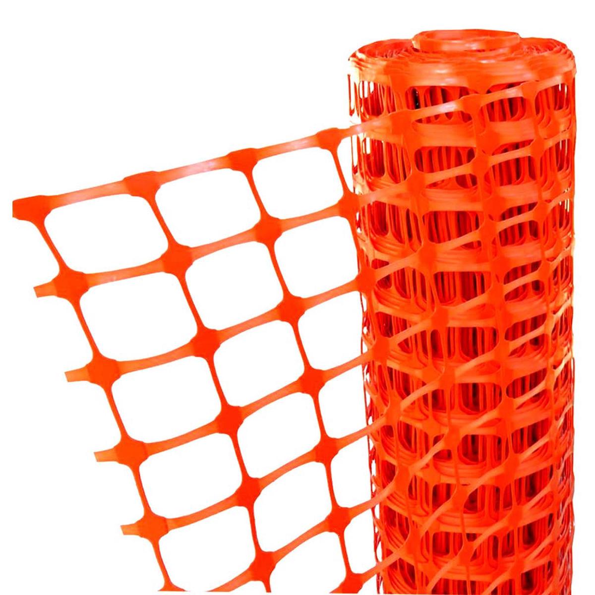 Heavy-duty polyethylene fencing, 20 meters long