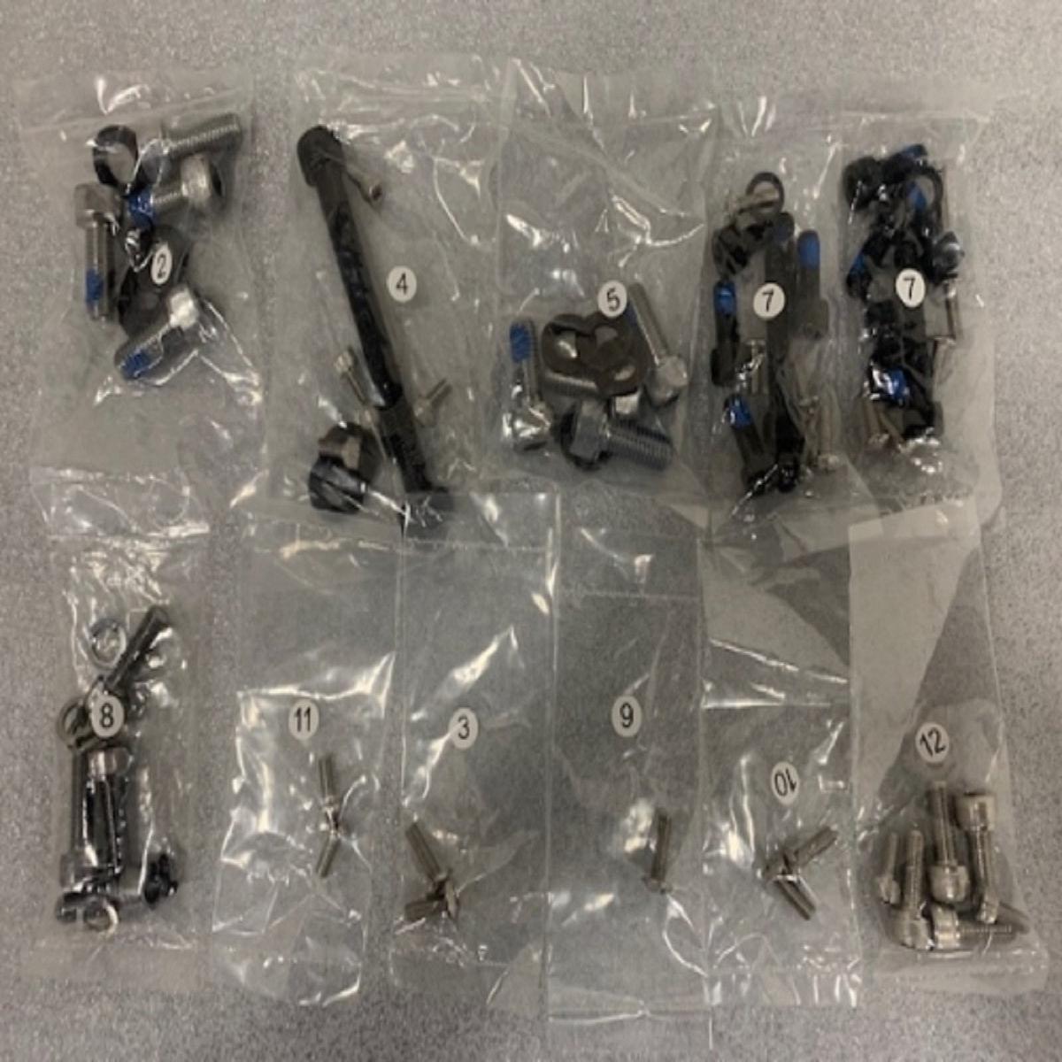 Matrix Fitness Elliptical Service Hardware Set 1000440707