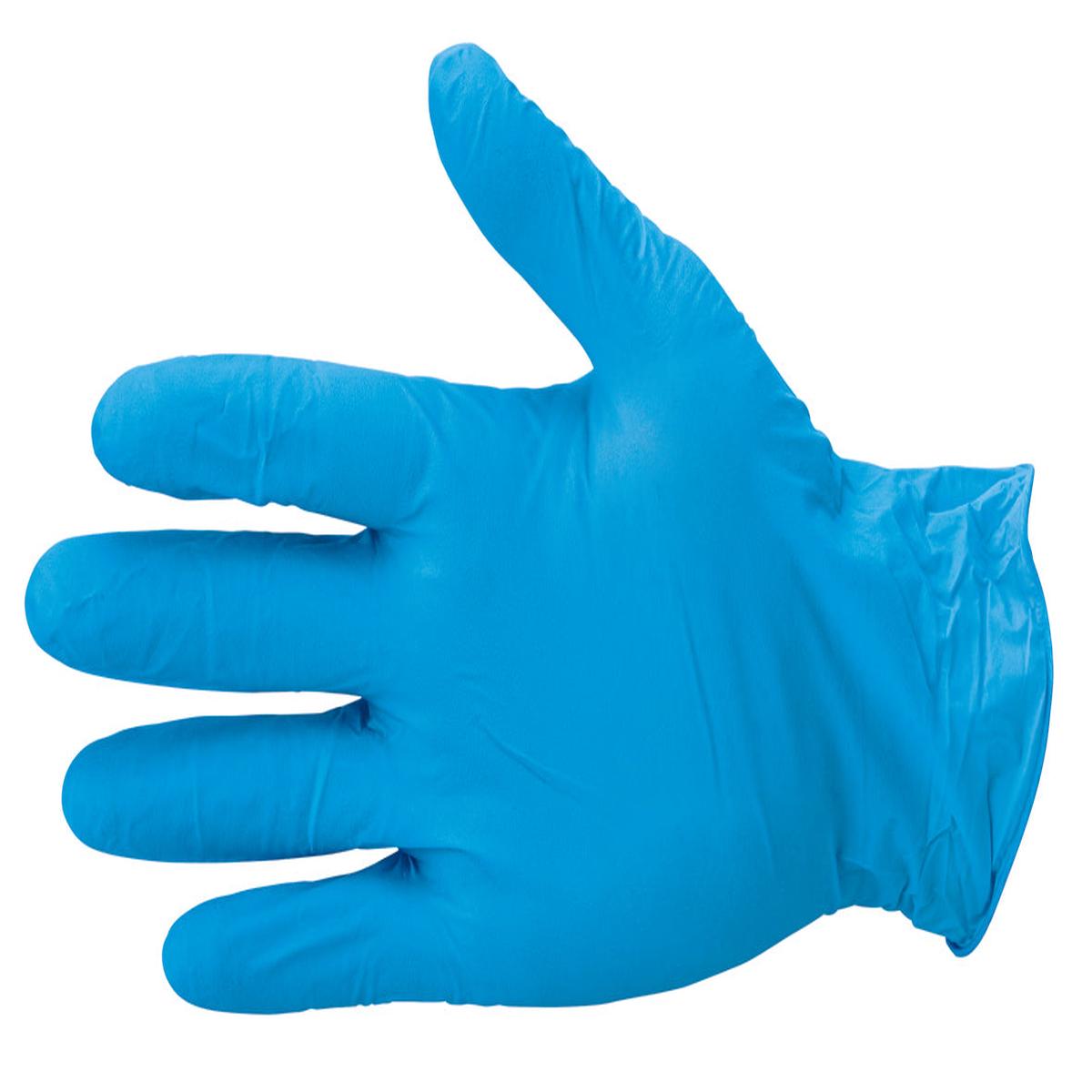 OX S488509 Pro Nitrile Disposable Gloves (Blue) - L