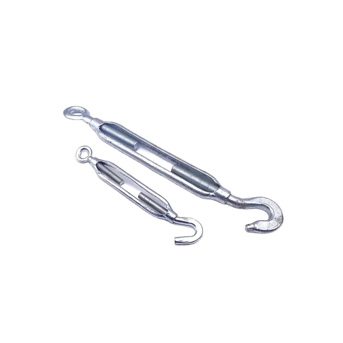 Steel rope tensioner sizes