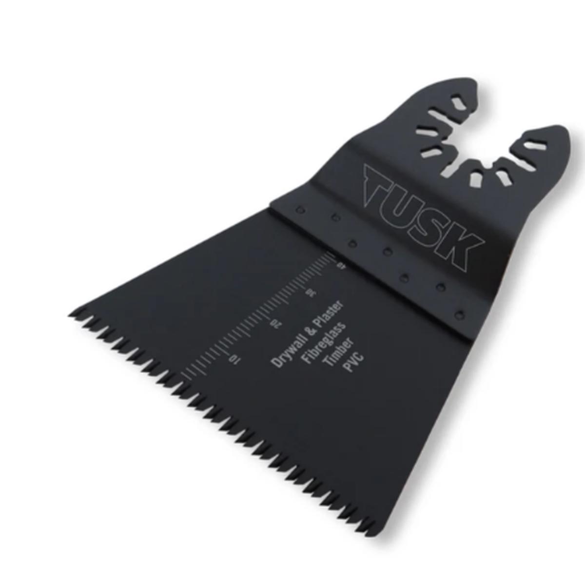 Tusk Heavy Duty Multi Tools Blades Bi-metal Wide 68mm x 40mm 14TPI & Narrow 10mm x 43mm 15TPI