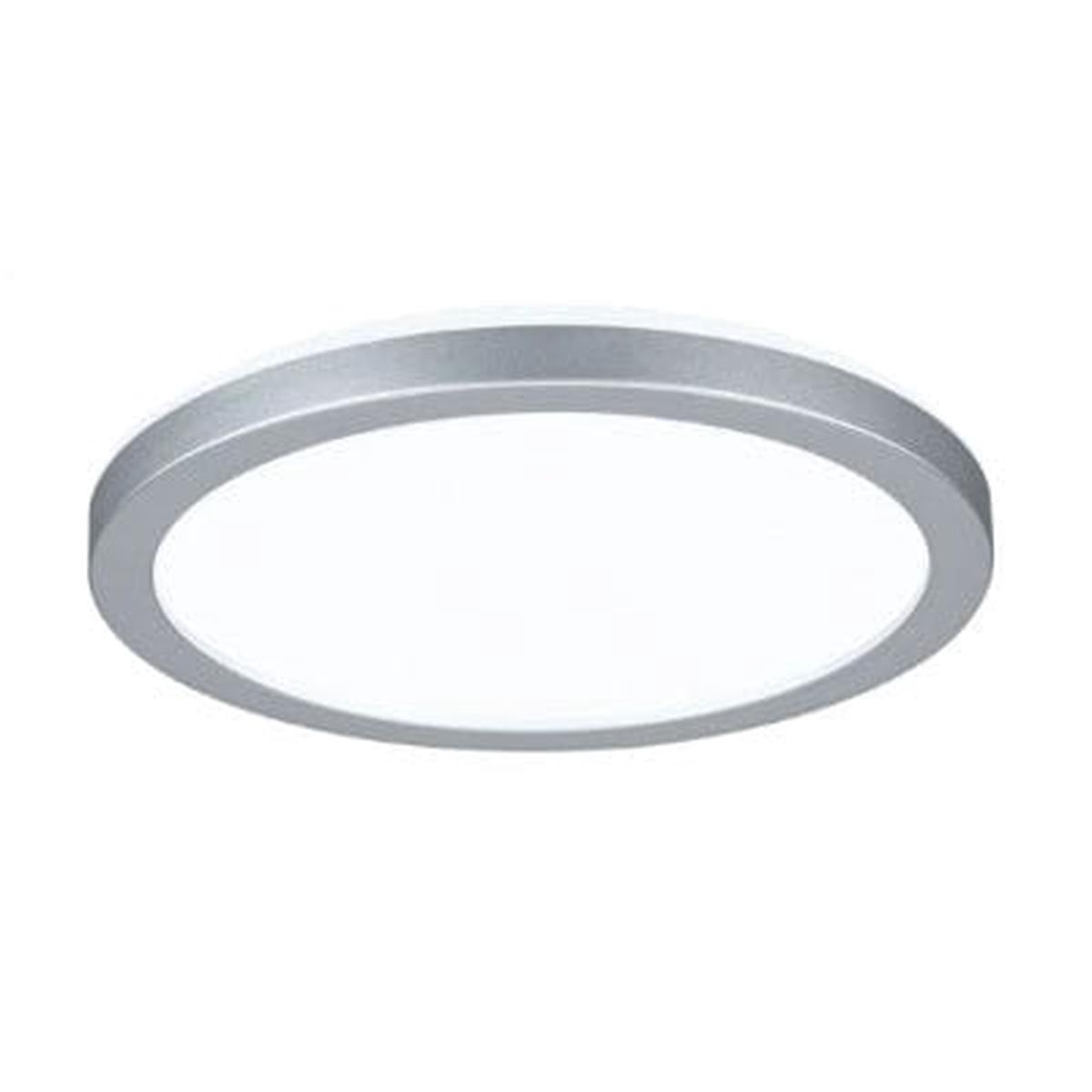 Atria Shine Backlight Round LED Panel 190mm Neutral White - Chrome