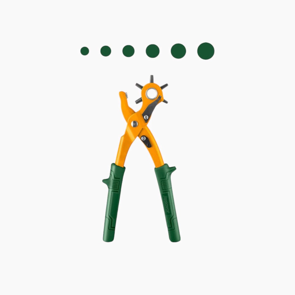 Jadever Multi Size Leather Hole Punch