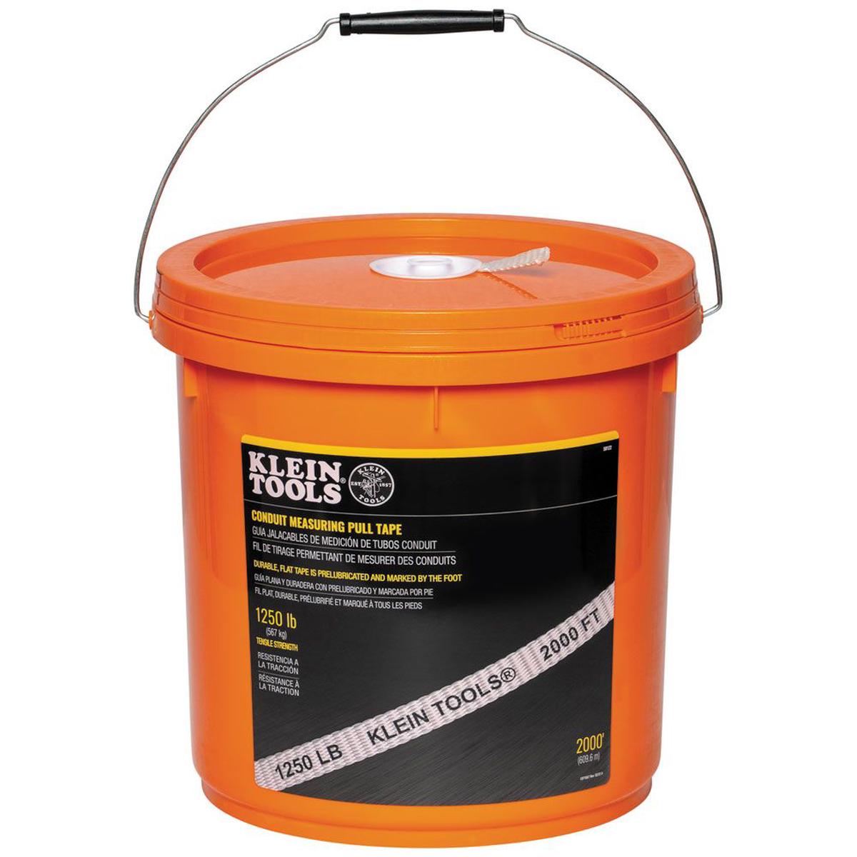 Klein Tools Conduit Measuring Pull Tape, 1250-Pound x 2000-Foot, Model 50122*