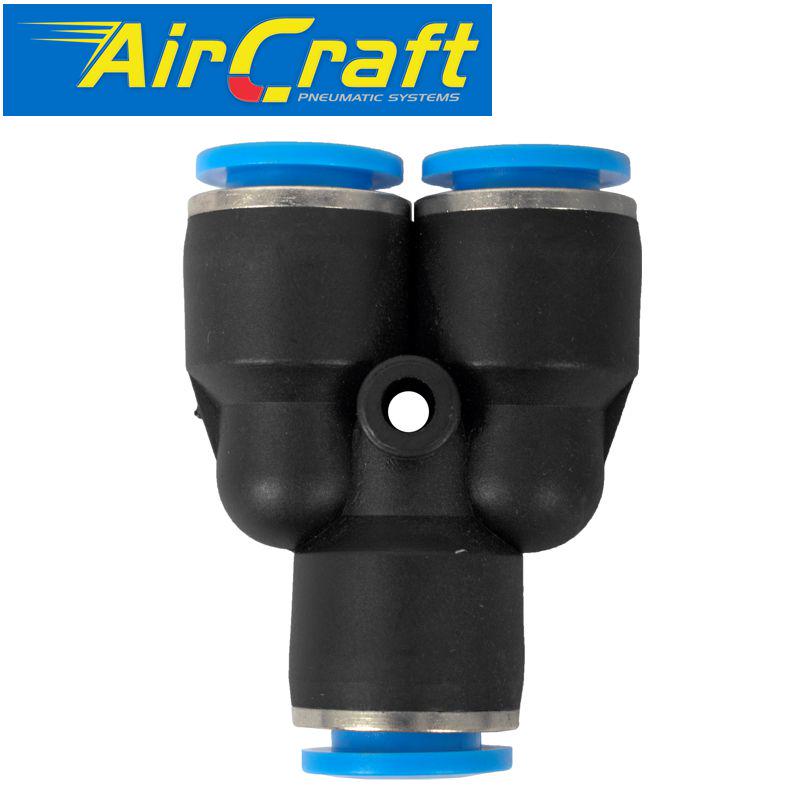 AIRCRAFT PU HOSE FITTING Y JOINT 10MM SPY10