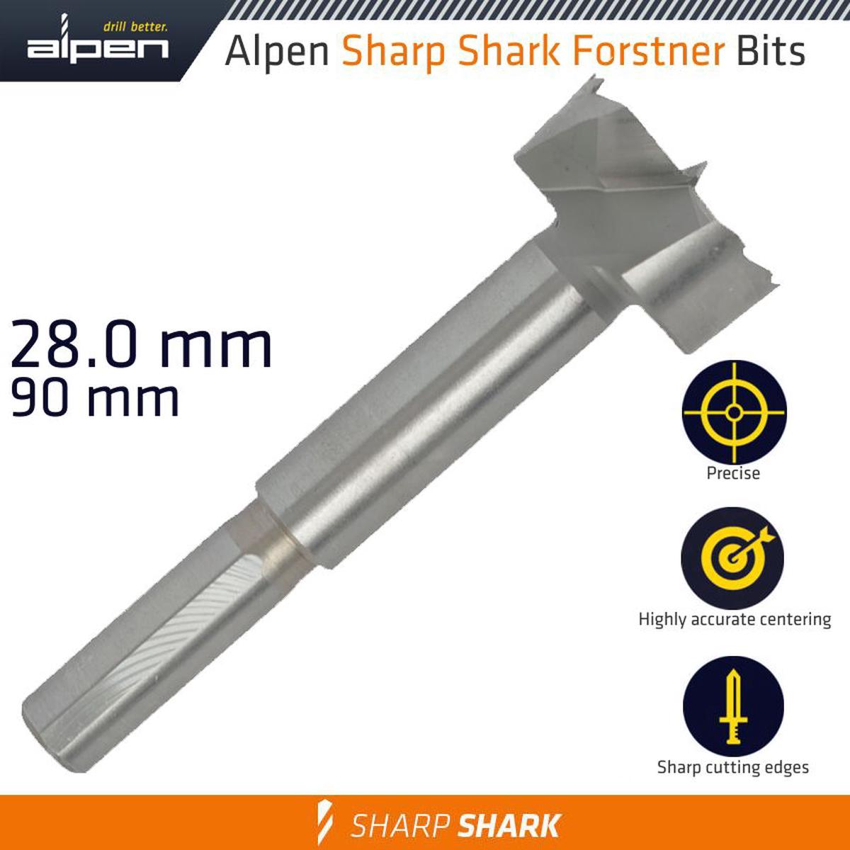 ALPEN FORSTNER DRILL BIT SHARP SHARK 28MM ALP239028