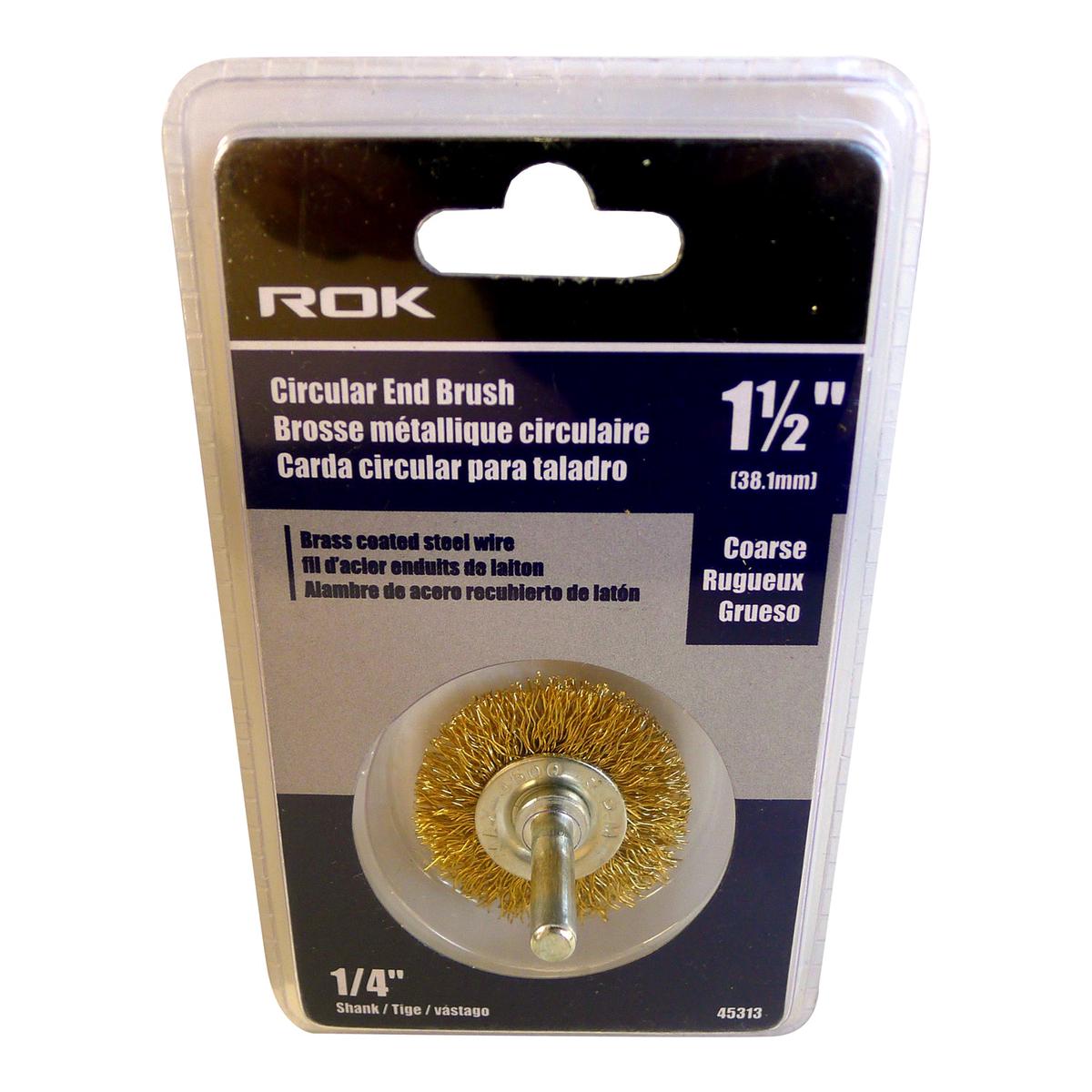 CIRCULAR BRUSHES - 2IN COARSE BRASS