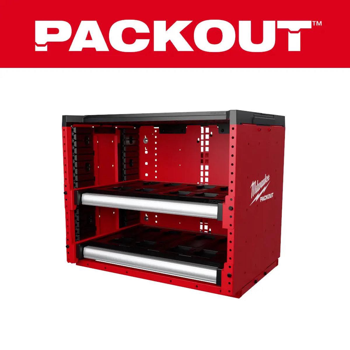 MILWAUKEE 48-21-8000 8211 PACKOUT Rack