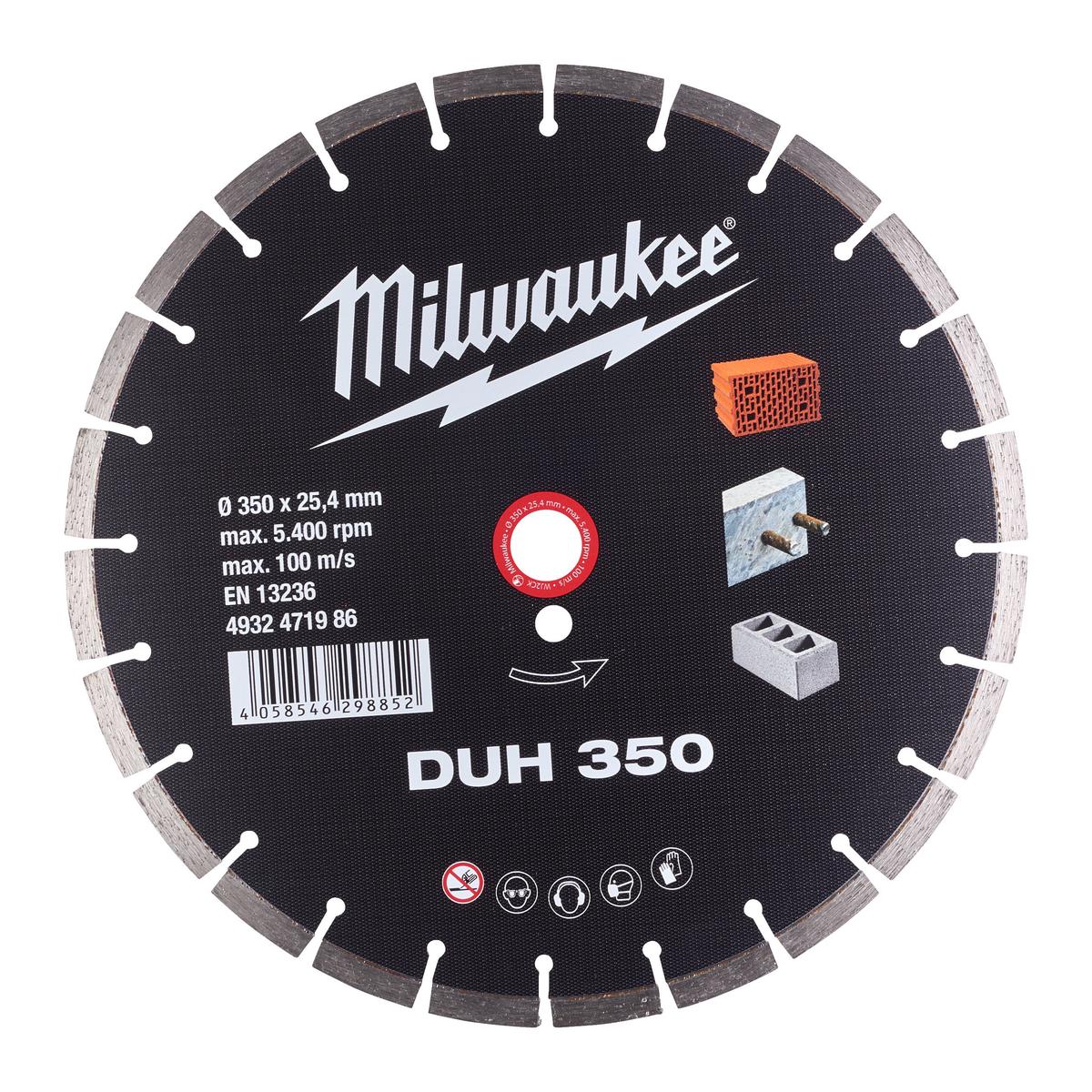 Milwaukee diamond cutting disc DUH 4932471986