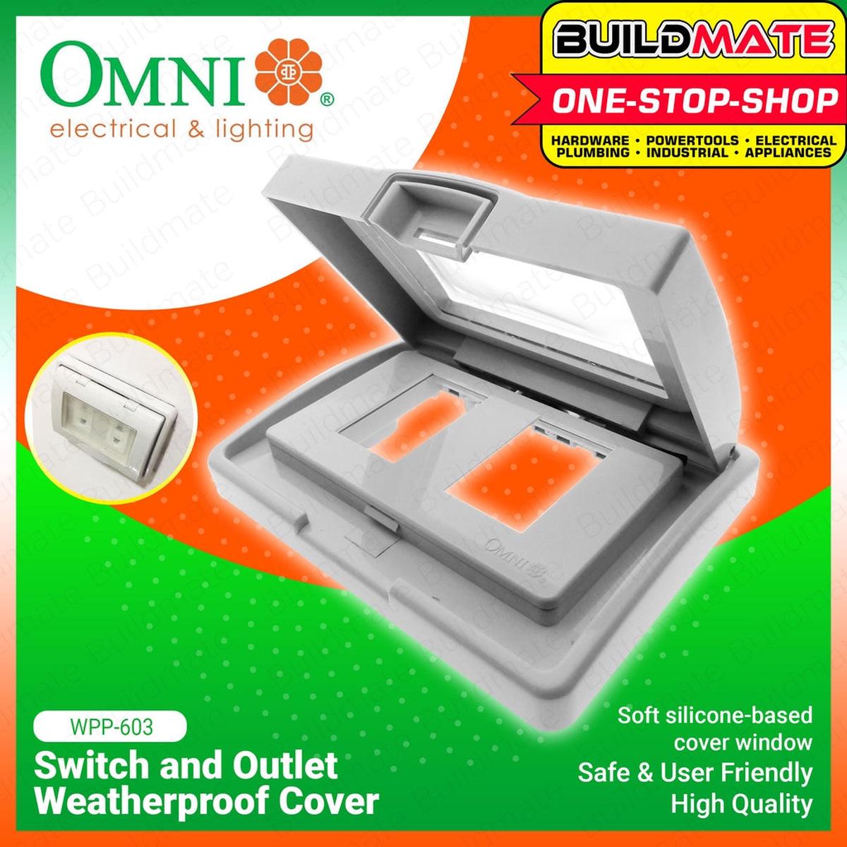 OMNI Weatherproof Cover for Switch and Outlets WPP-603 BUILDMATE