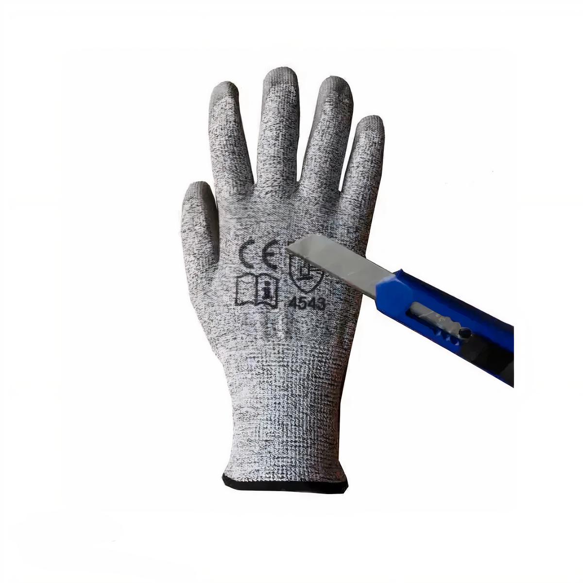 Cut-resistant gloves - 2 pieces - Dozen (12 pieces)