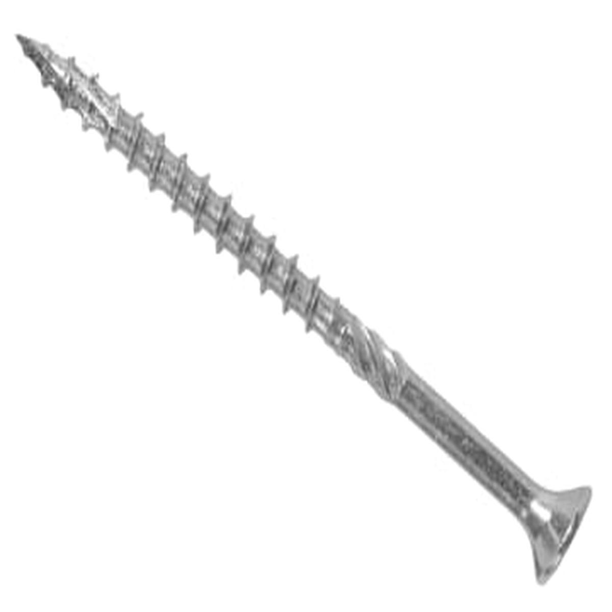 ForgeFast Pozi Compatible Exterior Screws eTech Silver 5.0 x 80mm Box 100
