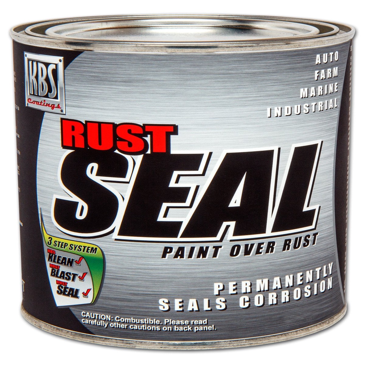 KBS Coatings 4205 Grey RustSeal - 8 fl. oz.
