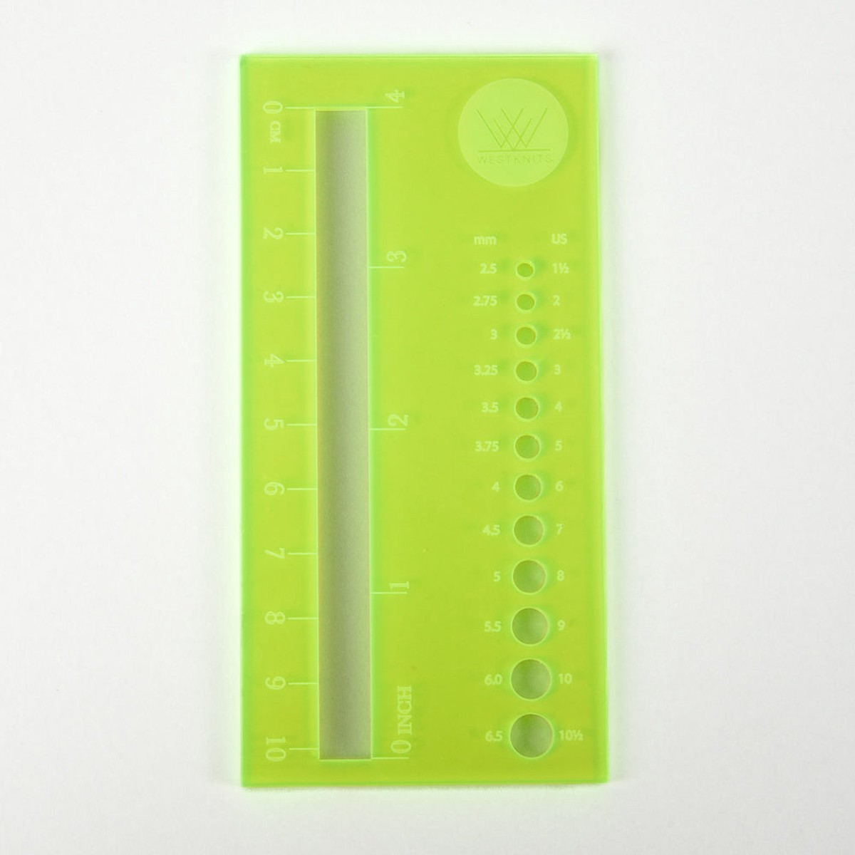 Neon Yellow Needle Gauge