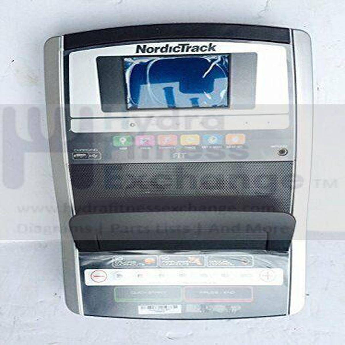 NordicTrack E 7.0 Z Elliptical Display Console Screen Control Panel 374488