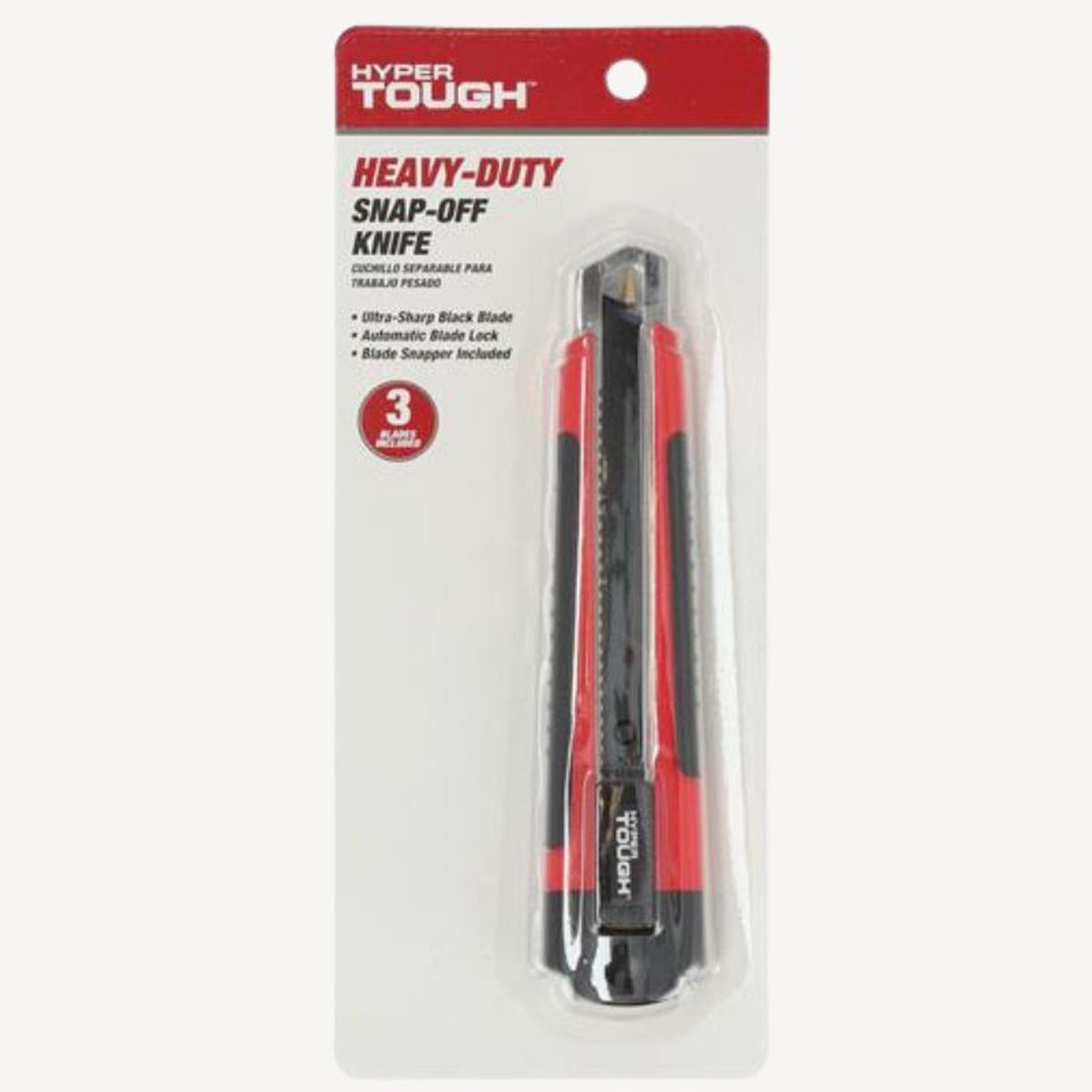 RK7BHT - KNIFE HEAVY-DUTY SNAP-OFF ULTRA SHARP BLACK BLADE