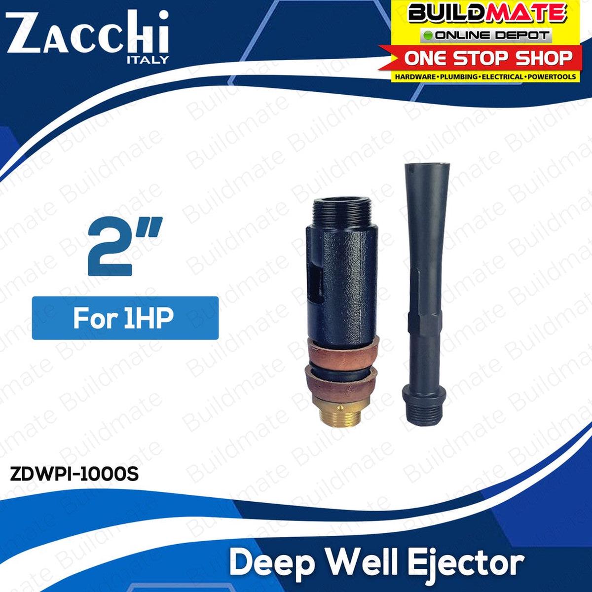 ZACCHI Deep Water Pump Ejector for 1HP ZDWPI-1000S BUILDMATE